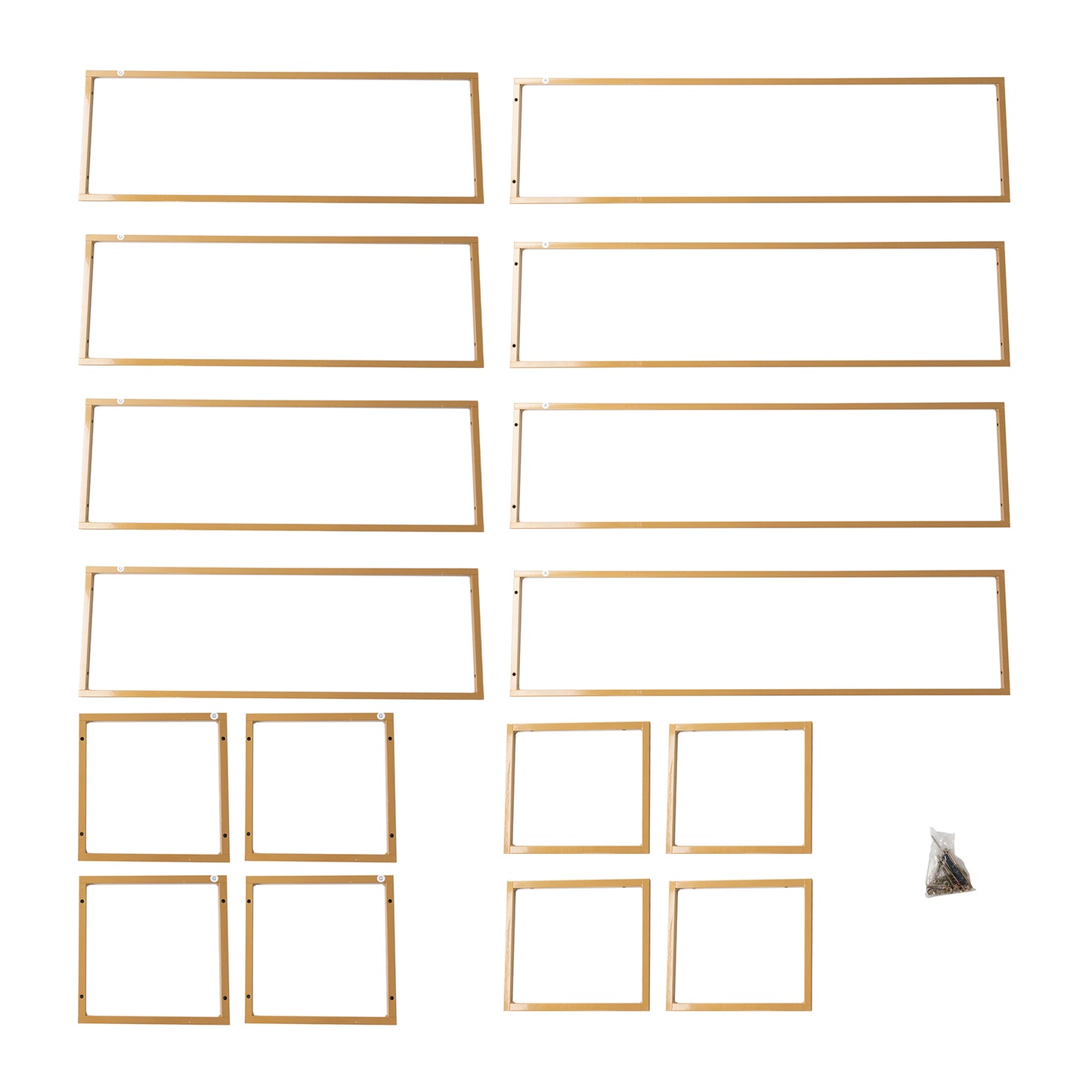 5ft Over the Table Stand in Gold, Freestanding Rectangular Double Frame Over the Table Rod for Floral Balloon Décor