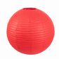 10 Pack Red Round Hanging Paper Lanterns, 30" Chinese Sky Lanterns for Wedding, Party & Event Decora