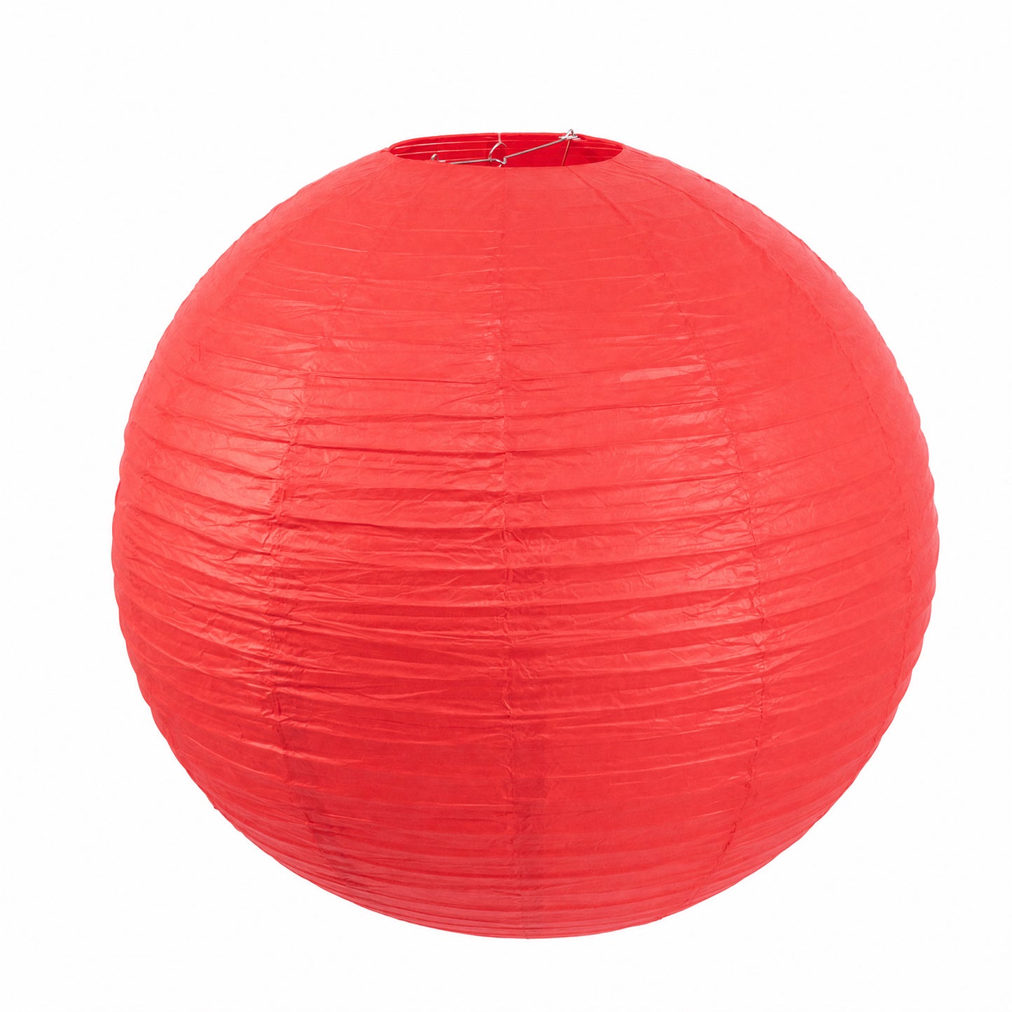 10 Pack Red Round Hanging Paper Lanterns, 30" Chinese Sky Lanterns for Wedding, Party & Event Decora