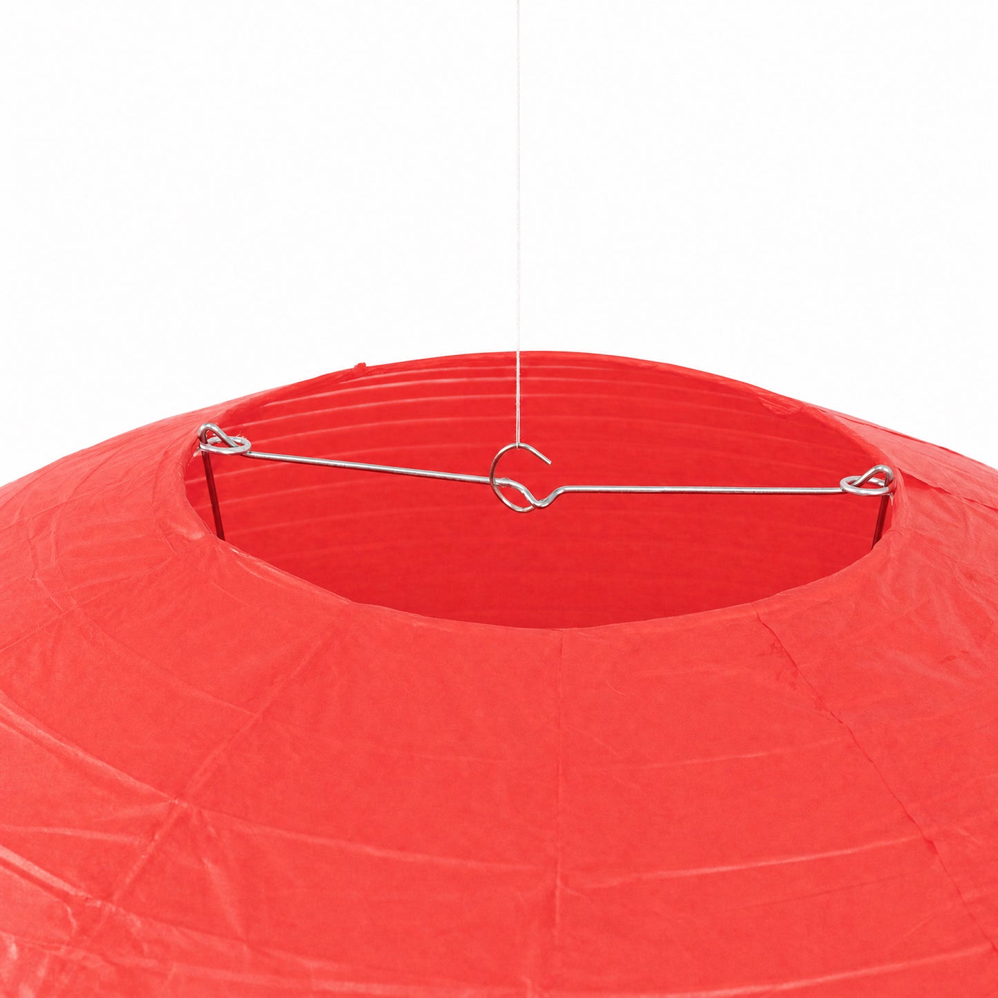 10 Pack Red Round Hanging Paper Lanterns, 30" Chinese Sky Lanterns for Wedding, Party & Event Decora