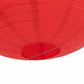 10 Pack Red Round Hanging Paper Lanterns, 30" Chinese Sky Lanterns for Wedding, Party & Event Decora
