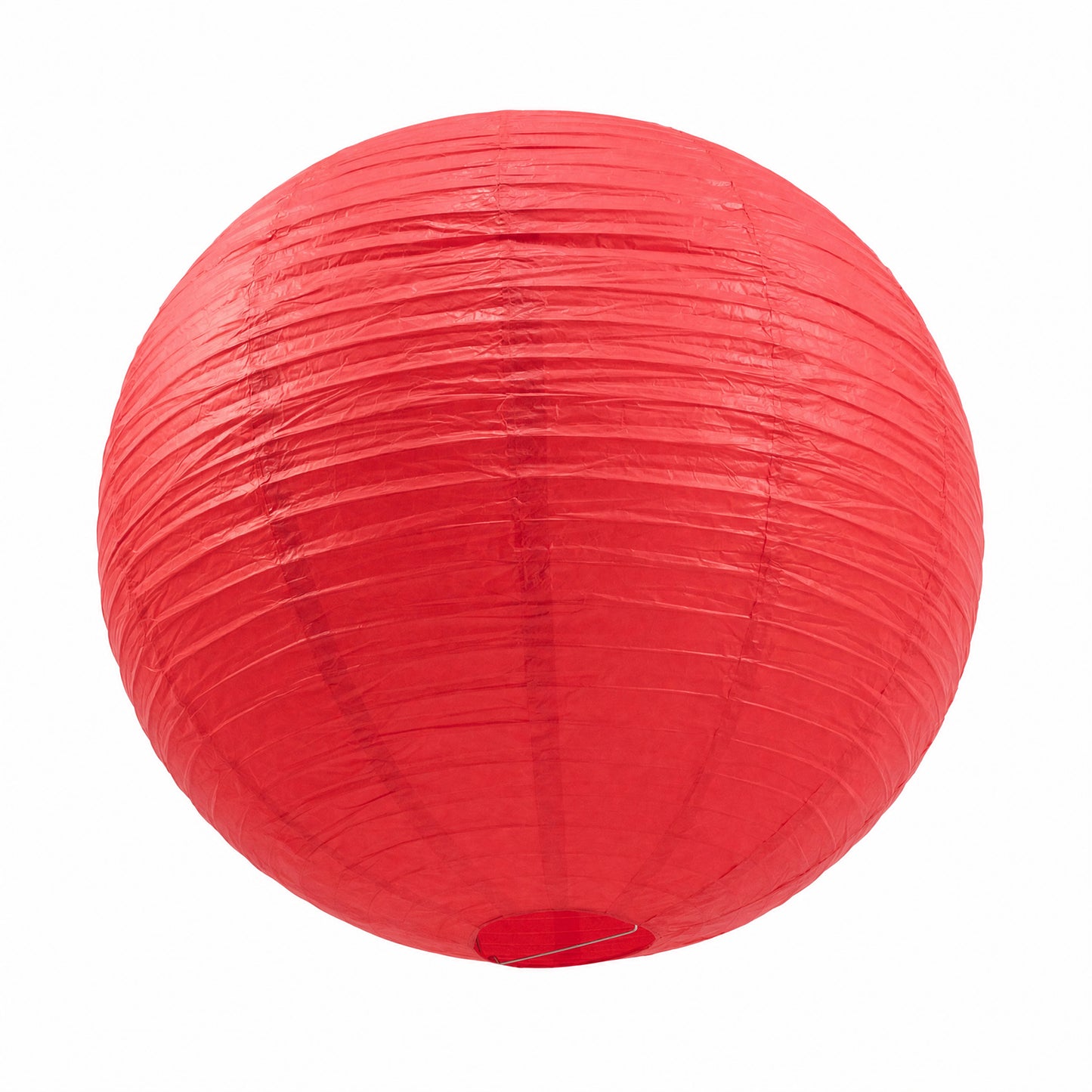 10 Pack Red Round Hanging Paper Lanterns, 30" Chinese Sky Lanterns for Wedding, Party & Event Decora