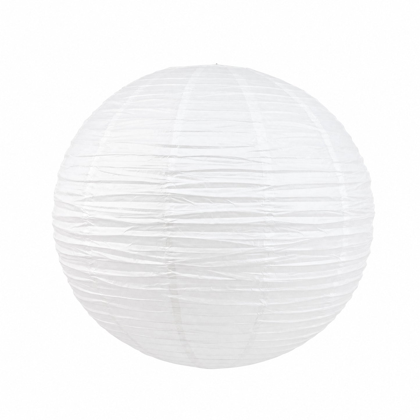10 Pack White Round Hanging Paper Lanterns, 30" Chinese Sky Lanterns for Wedding, Party & Event Deco