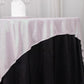 Iridescent glitter sparkle table overlay on a black table.