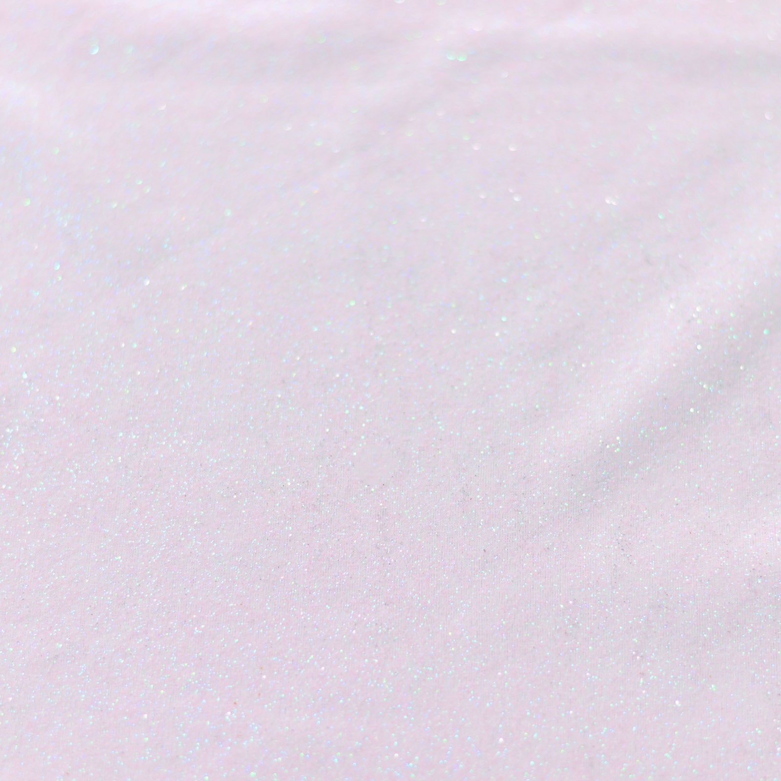 Iridescent glitter sparkle table overlay in soft pastel hues.