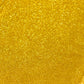 Gold glitter table overlay, 72"x72", perfect for festive occasions.