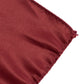 72"x72" Burgundy Lamour Satin Table Overlay, Square Tablecloth Topper