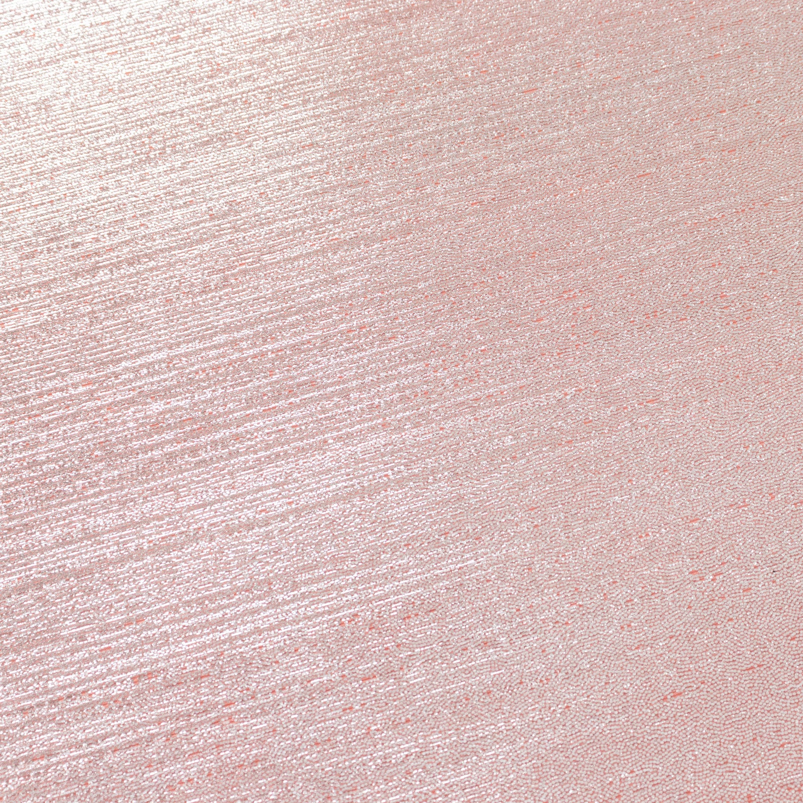Rose gold shimmer sequin dots table overlay, wrinkle-free glitter topper.