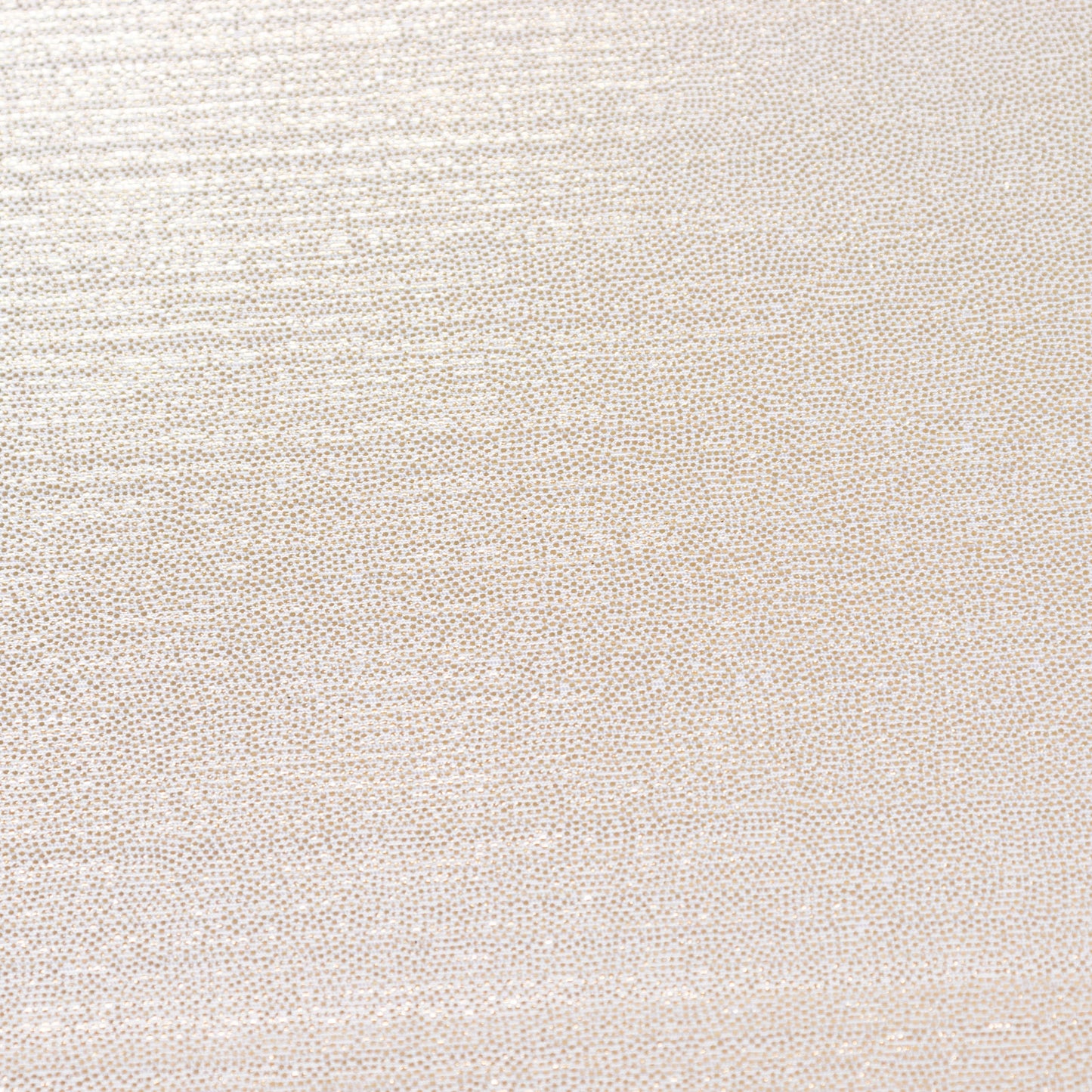 Beige shimmer sequin dots table overlay, wrinkle-free glitter topper.
