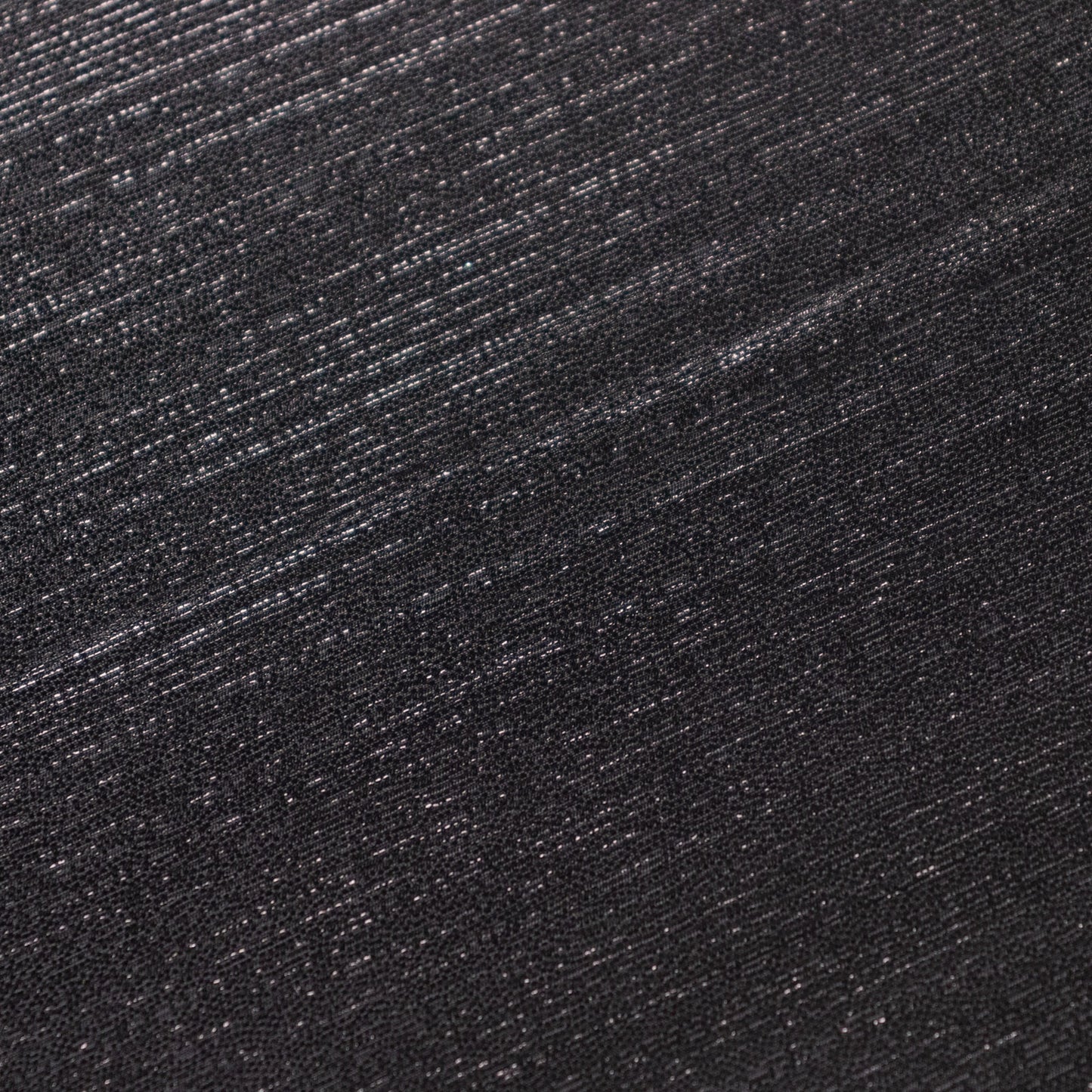 Black shimmer sequin dots table overlay, wrinkle-free sparkle topper.