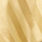 Champagne satin stripe square table overlay, smooth elegant table topper.