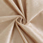 Champagne premium soft velvet table overlay, 72"x72" square tablecloth topper.