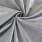Silver premium soft velvet table overlay.