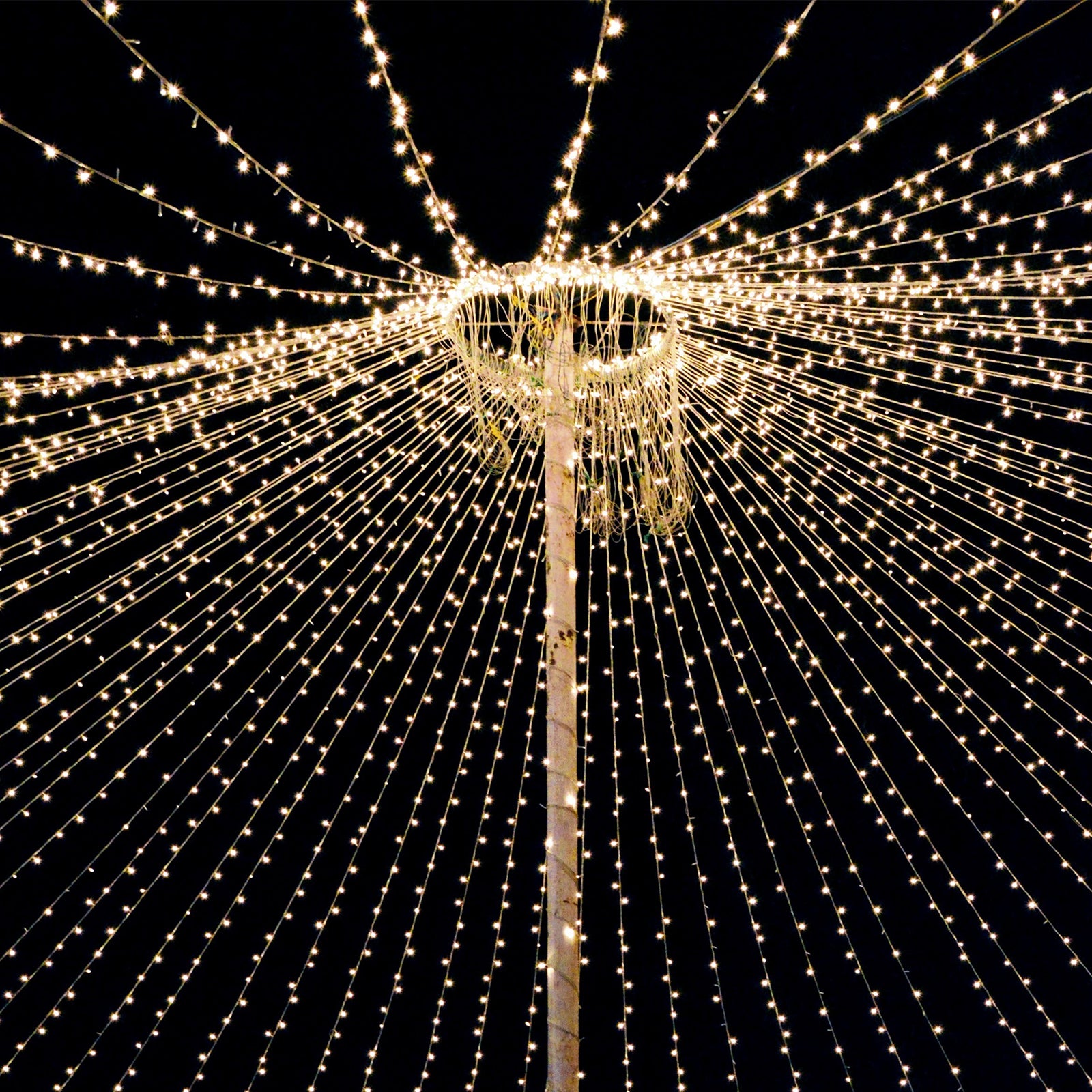 TCFLinen LED Curtain String Lights