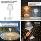 Color changing LED acrylic crystal lamp with touch control.