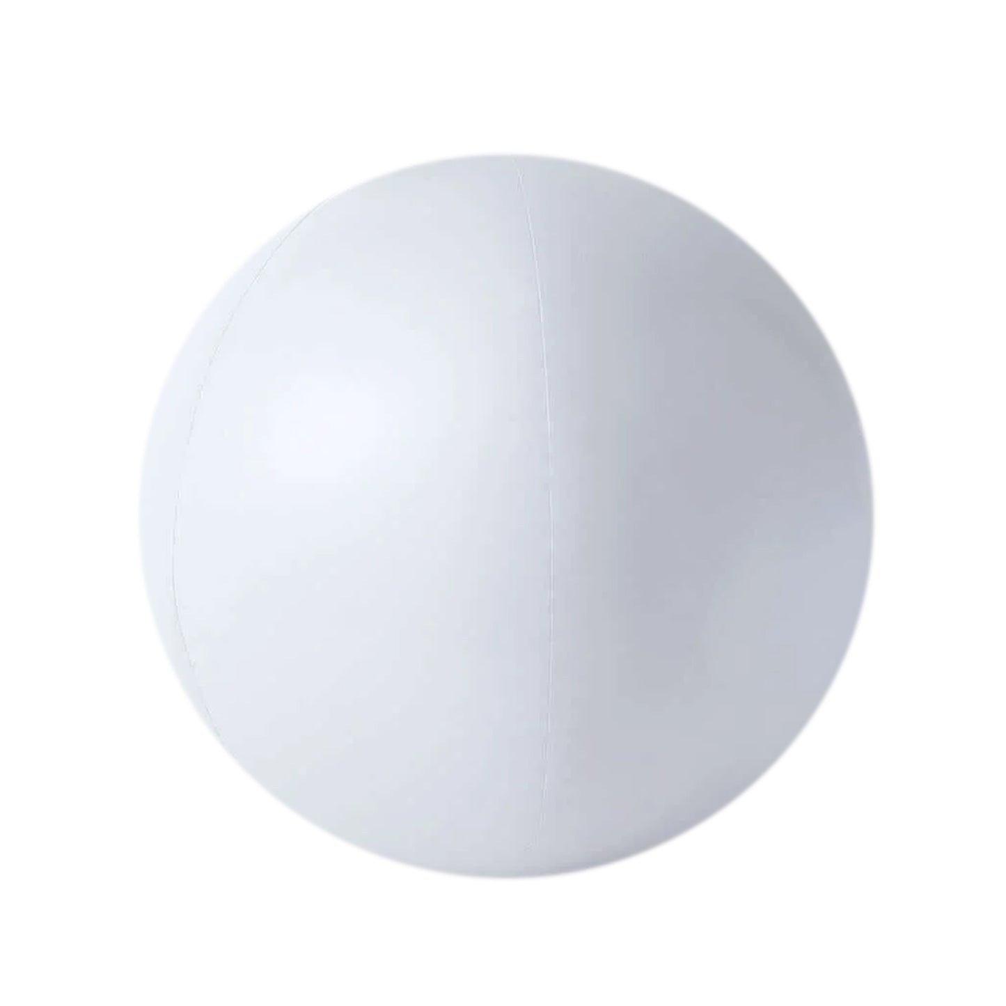 White floating pool light up glow ball for outdoor garden use. #whtbkgd