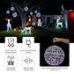 White LED lighted decorative sphere ball with multicolor lights, 19 inches.