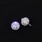 Purple mini LED balls, waterproof balloon lights, battery operated.