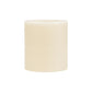 6 Pack Ivory Flameless LED Pillar Candles, 3" x 3" Flat Top Real Wax Battery Operated Candles with W