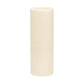 6 Pack Ivory Flameless LED Pillar Candles, 3" x 9" Flat Top Real Wax Battery Operated Candles with W