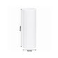 6 Pack White Flameless LED Pillar Candles, 3" x 9" Flat Top Real Wax Battery Operated Candles with W