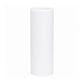 6 Pack White Flameless LED Pillar Candles, 3" x 9" Flat Top Real Wax Battery Operated Candles with W