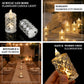 LED Flameless Votive Candles 12 Pack Warm White 3" Diamond Cut – Battery Operated Decorative Candles