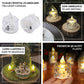 12 Pack | 2" Warm White Diamond Battery-Operated LED Tealight Candles, Decorative Flameless Tea Lights