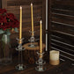 12 Pack 11" LED Taper Candles - Gold, Flickering Warm Light Battery Operated Flameless Candles