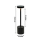 Cordless Table Lamp Modern Metal Black Design LED Dimmable with Touch Control - Rechargeable Night L