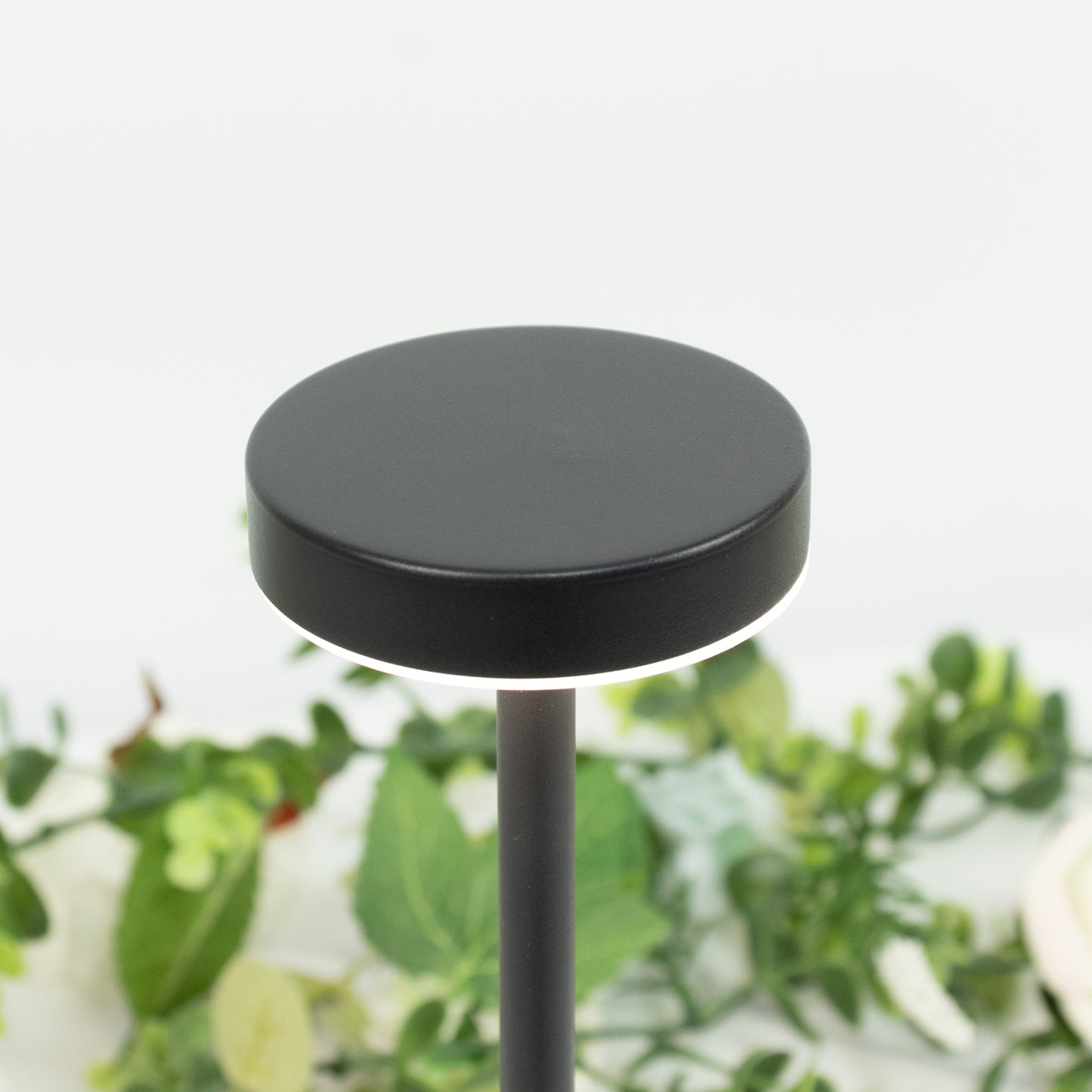 Cordless Table Lamp Modern Metal Black Design LED Dimmable with Touch Control - Rechargeable Night L