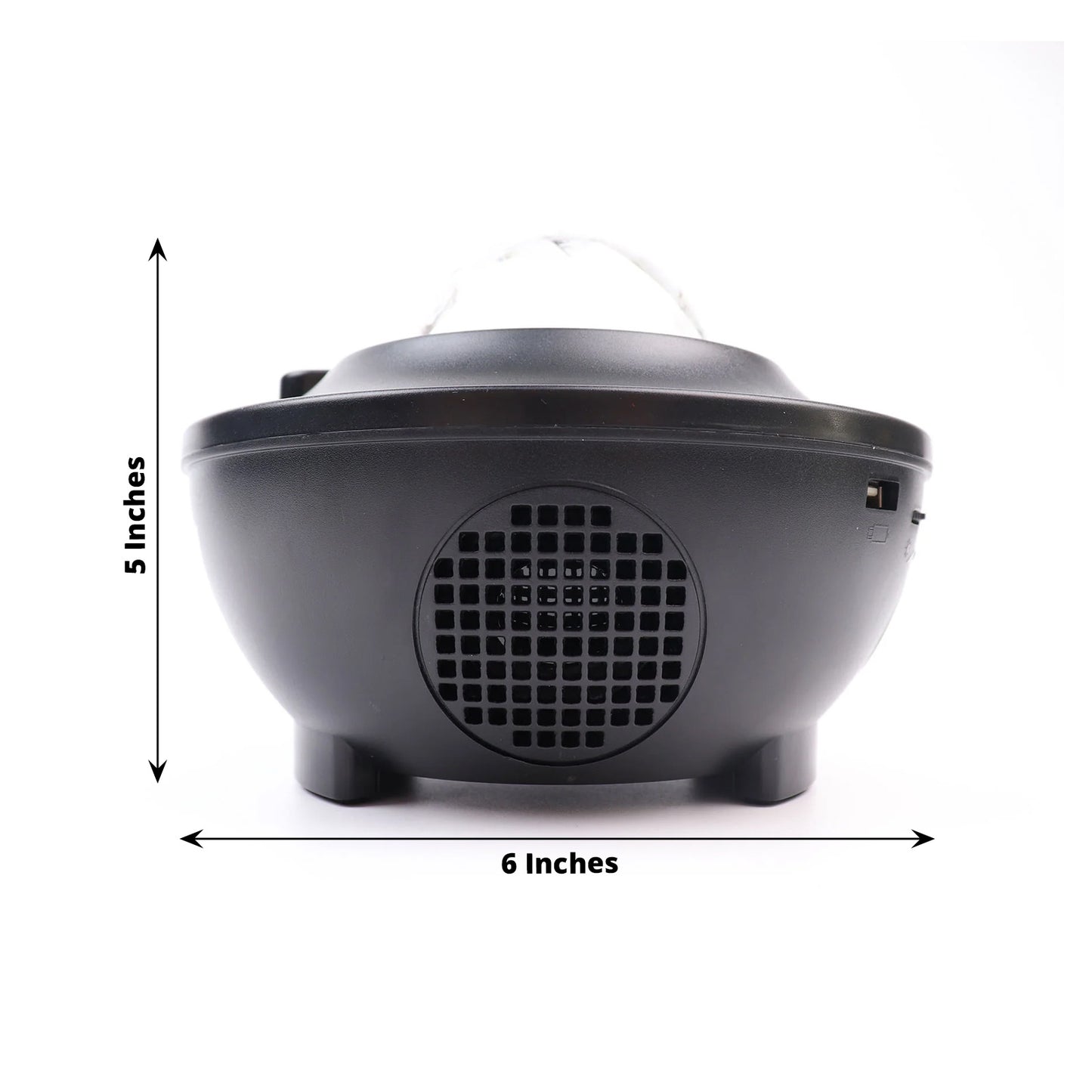Color Changing Galaxy Sky Light Projector Lamp in black.