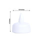 White decorative candle holder
