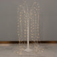 White LED weeping willow tree with warm white lights, 4ft tall.