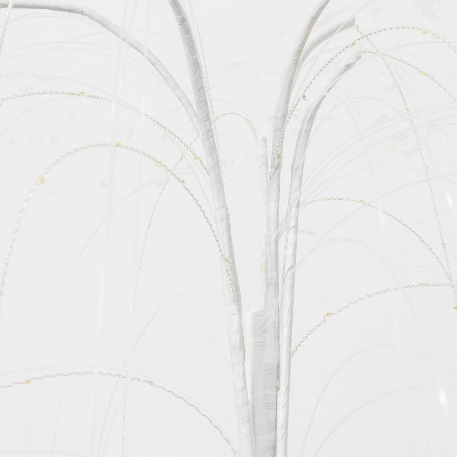 Warm white 180 LED artificial weeping willow tree centerpiece.