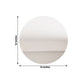 10 Pack Silver Round Acrylic Mirror Tray Centerpiece Bases, Circle Mirror Candle Plates for Table Setting- 12"