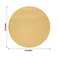 10 Pack Gold Mirror Lightweight Charger Plates For Table Setting, 13" Round Acrylic Decorative Dining Plate Chargers