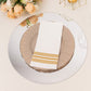 10 Pack Silver Mirror Lightweight Charger Plates For Table Setting, 13" Round Acrylic Decorative Dining Plate Chargers