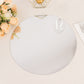 10 Pack Silver Mirror Lightweight Charger Plates For Table Setting, 13" Round Acrylic Decorative Dining Plate Chargers