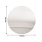 10 Pack Silver Round Acrylic Mirror Tray Centerpiece Bases, Large Circle Mirror Candle Plates for Decoration - 16"