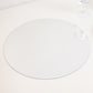 10 Pack Silver Round Acrylic Mirror Tray Centerpiece Bases, Large Circle Mirror Candle Plates for Decoration - 16"