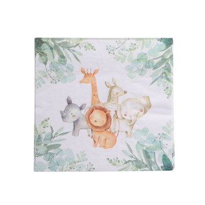 Vibrant Safari Animal Print Design