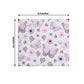 20 Pack Lavender Ivory Butterfly Paper Cocktail Napkins, Elegant Wedding / Baby Shower Disposable Beverage Napkins – 18 GSM