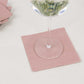50 Pack 5"x5" Dusty Rose Soft 2-Ply Disposable Cocktail Napkins, Paper Beverage Napkins - 18GSM