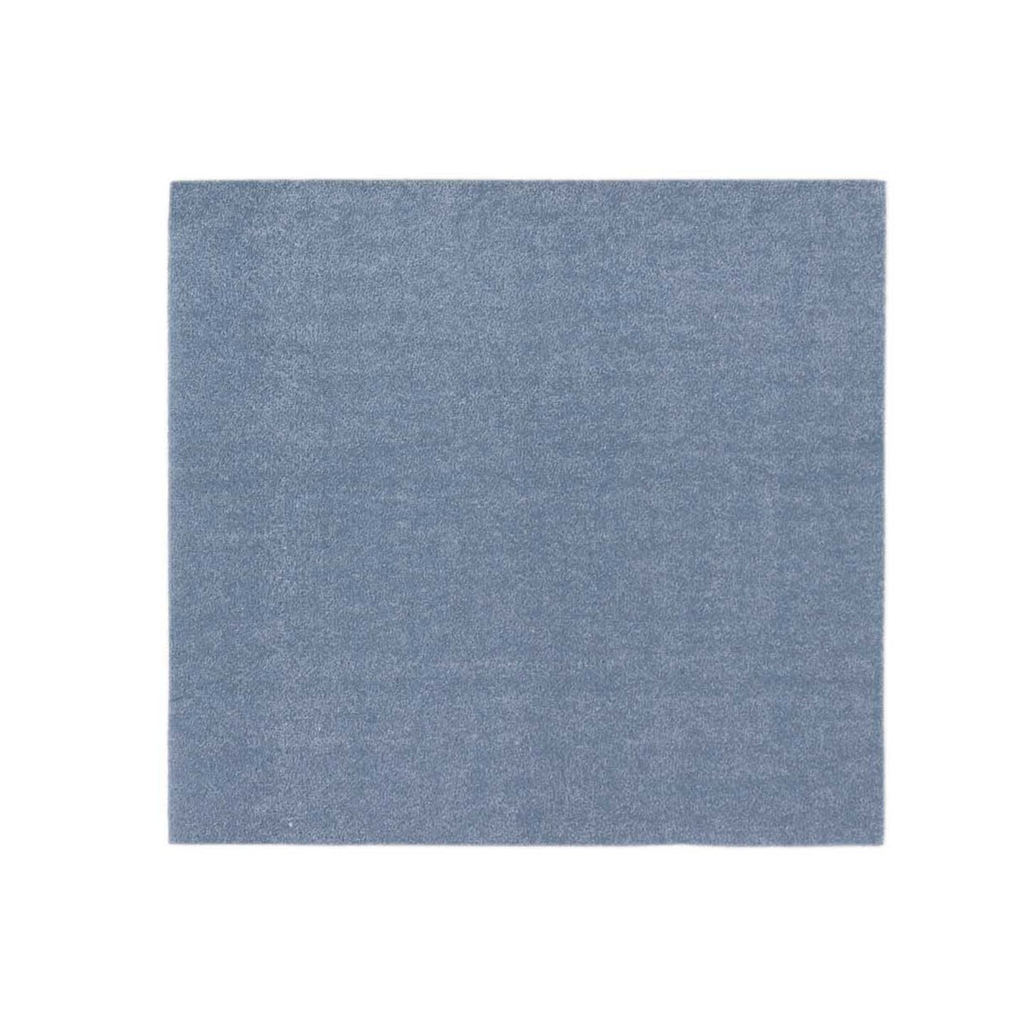 50 Pack Dusty Blue Soft 2-Ply Disposable Cocktail Napkins, Paper Beverage Napkins 18 GSM - 5"x5"