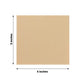 50 Pack Beige Soft 2-Ply Disposable Cocktail Napkins, Paper Beverage Napkins 18 GSM - 5"x5"