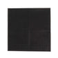 50 Pack Black Soft 2-Ply Disposable Cocktail Napkins, Paper Beverage Napkins 18 GSM - 5"x5"