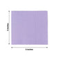 50 Pack Lavender Lilac Soft 2-Ply Disposable Cocktail Napkins, Paper Beverage Napkins 18 GSM - 5"x5"
