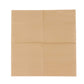 50 Pack 5"x5" Natural Soft 2-Ply Disposable Cocktail Napkins, Paper Beverage Napkins - 18 GSM
