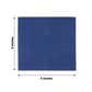 50 Pack Navy Blue Soft 2-Ply Disposable Cocktail Napkins, Paper Beverage Napkins 18 GSM - 5"x5"